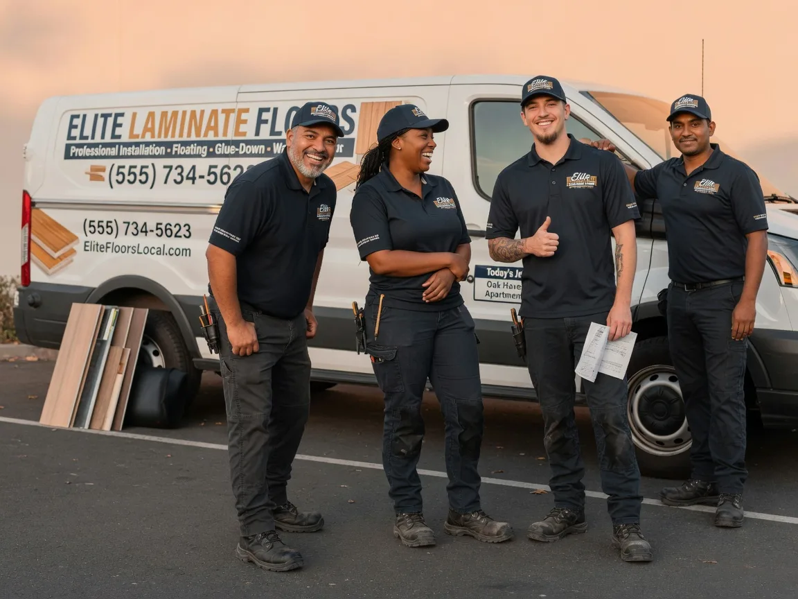 Laminate flooring installation company in Hye, TX